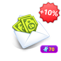 Донат 75 + 8 Globalbucks