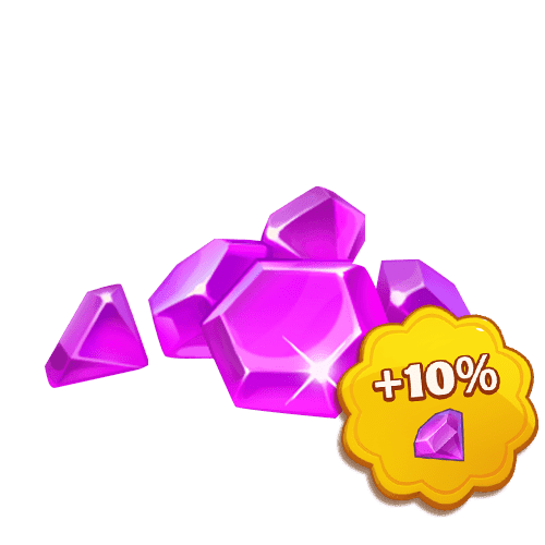 Донат Tiny set of gems