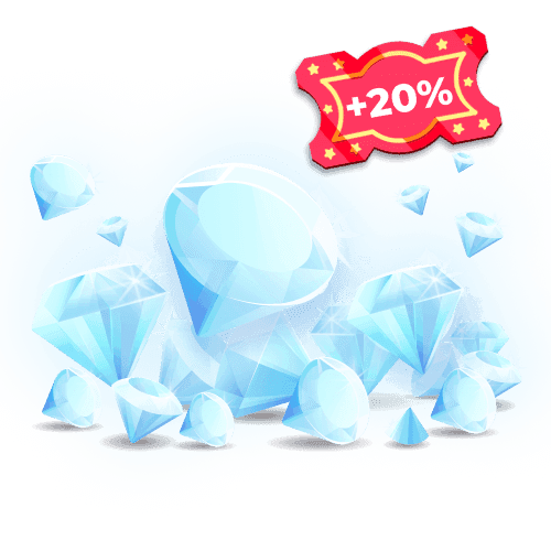 Донат 1800 Gems