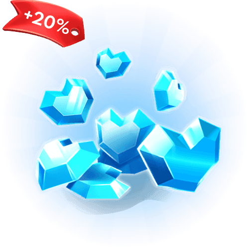 Донат 1400 Gems