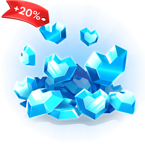 Донат 2900 Gems